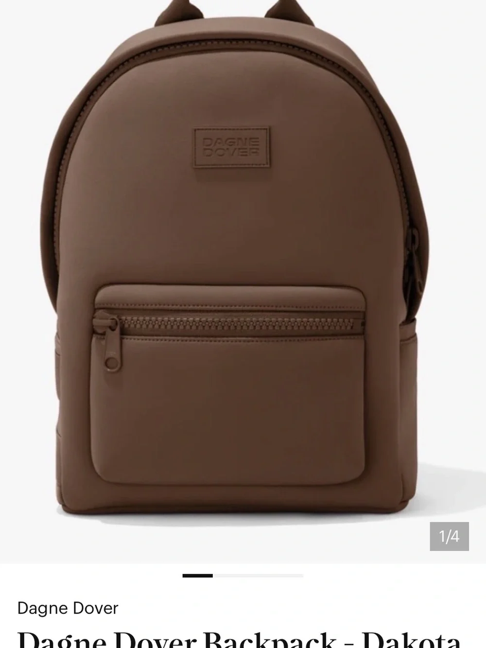 Dagne Dover Dakota Mini Backpack - Chocolate Brown